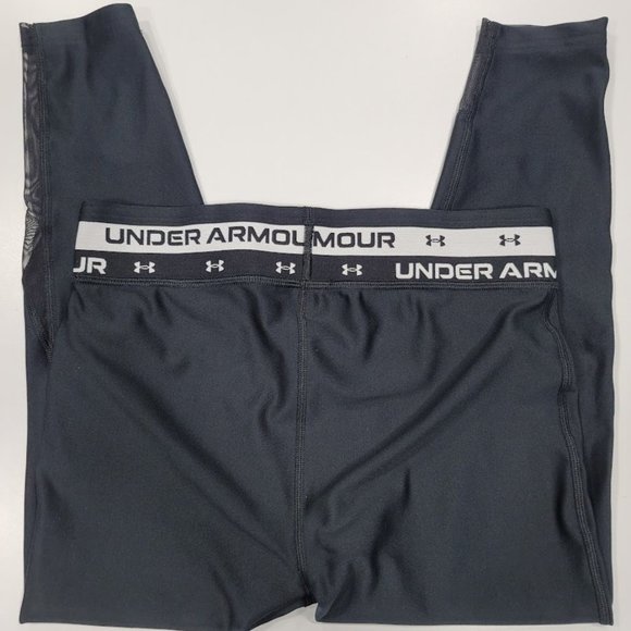 Under Armour Girls'Crop Leggings Sz YLG - Picture 4 of 7